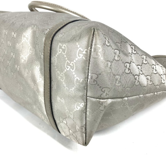 GUCCI Beige GG Imprime Shoulder Bag Tote 197953 - Picture 6 of 14